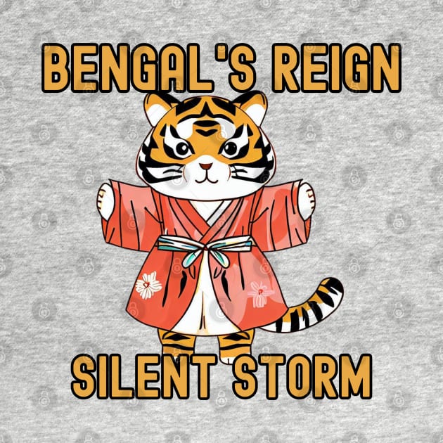 Bengal tiger reigns by Japanese Fever